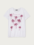 Camiseta con bordado de palmeras image number 4