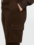 Pantalon cargo en moleskine image number 3