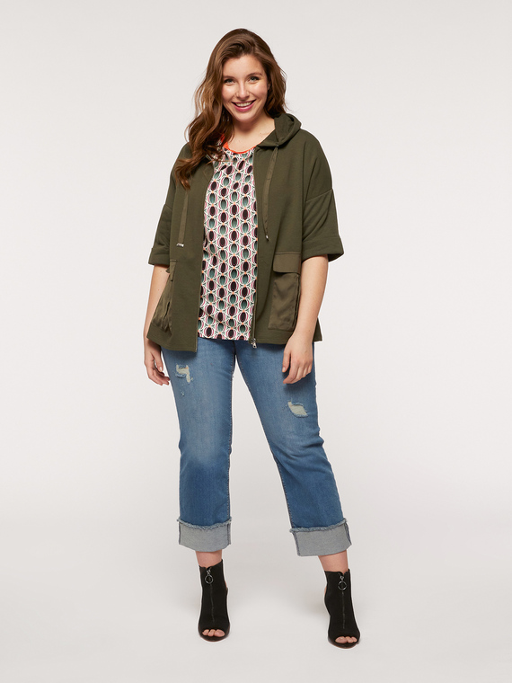 Fiorella Rubino T-shirt con davanti stampato Donna