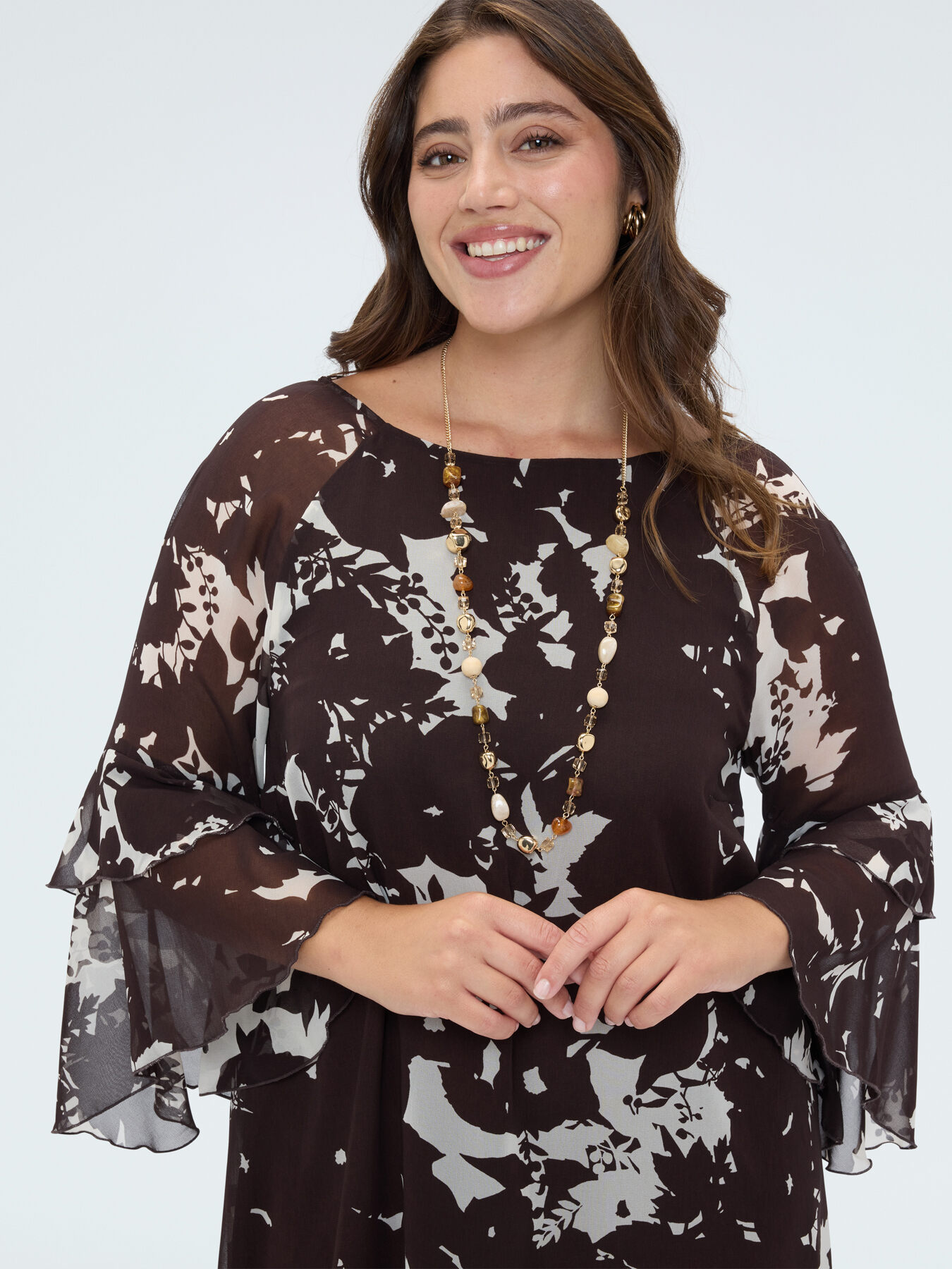 Short Free dress with print image number 3