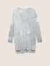 Maglia lunga in mix di filati image number 3