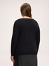 Boat-neck sweater with jewel embellishments image number 1