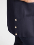 Waistcoat in soft touch effect fabric image number 2