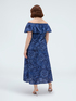Long off-shoulder dress image number 1