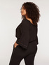 Off shoulders blouse with embroidery image number 1