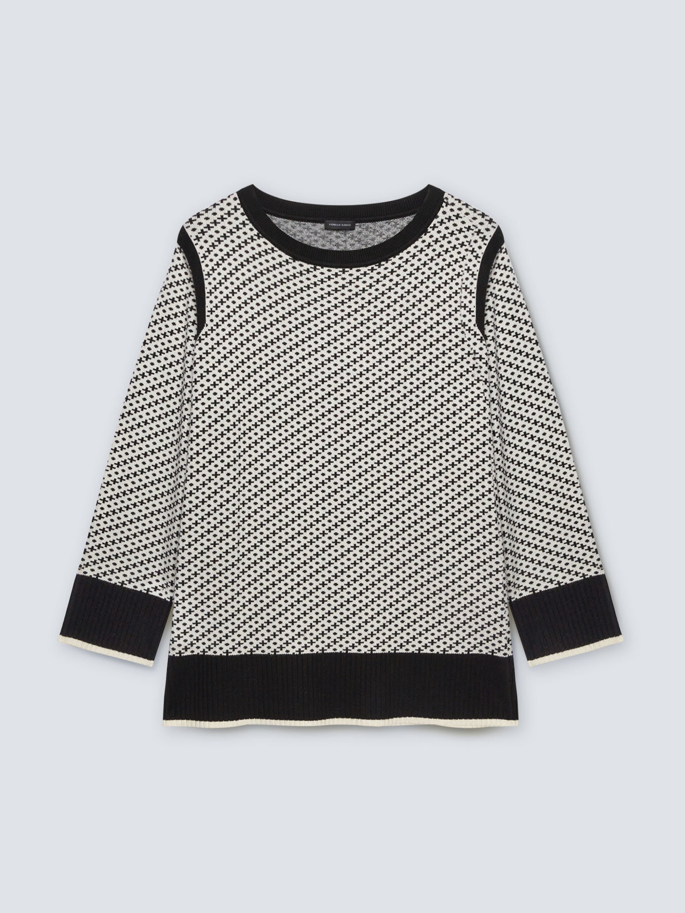 Geometric sweater. image number 3