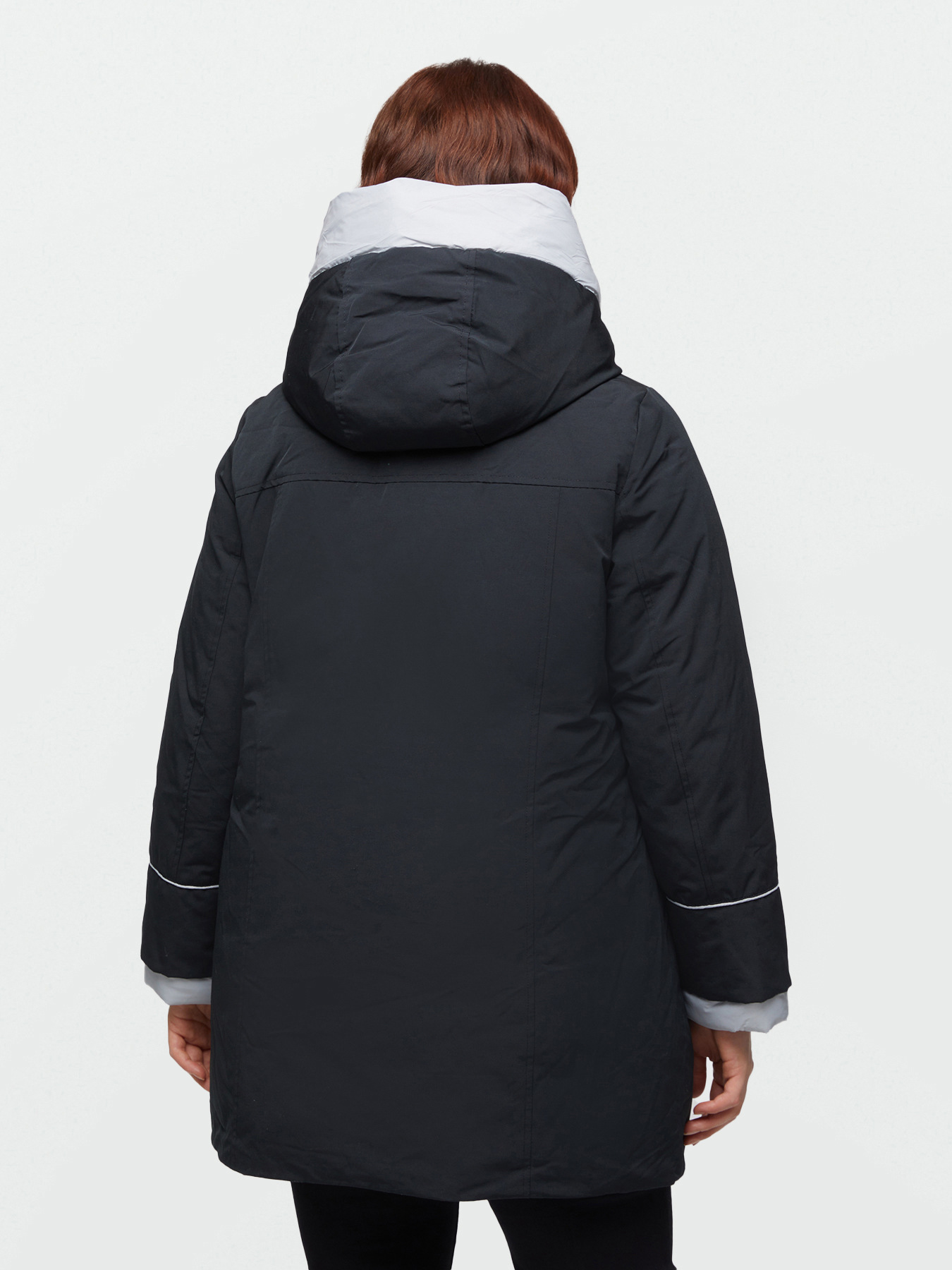 Piumino bicolore con imbottitura in Sorona&reg; Aura image number 1