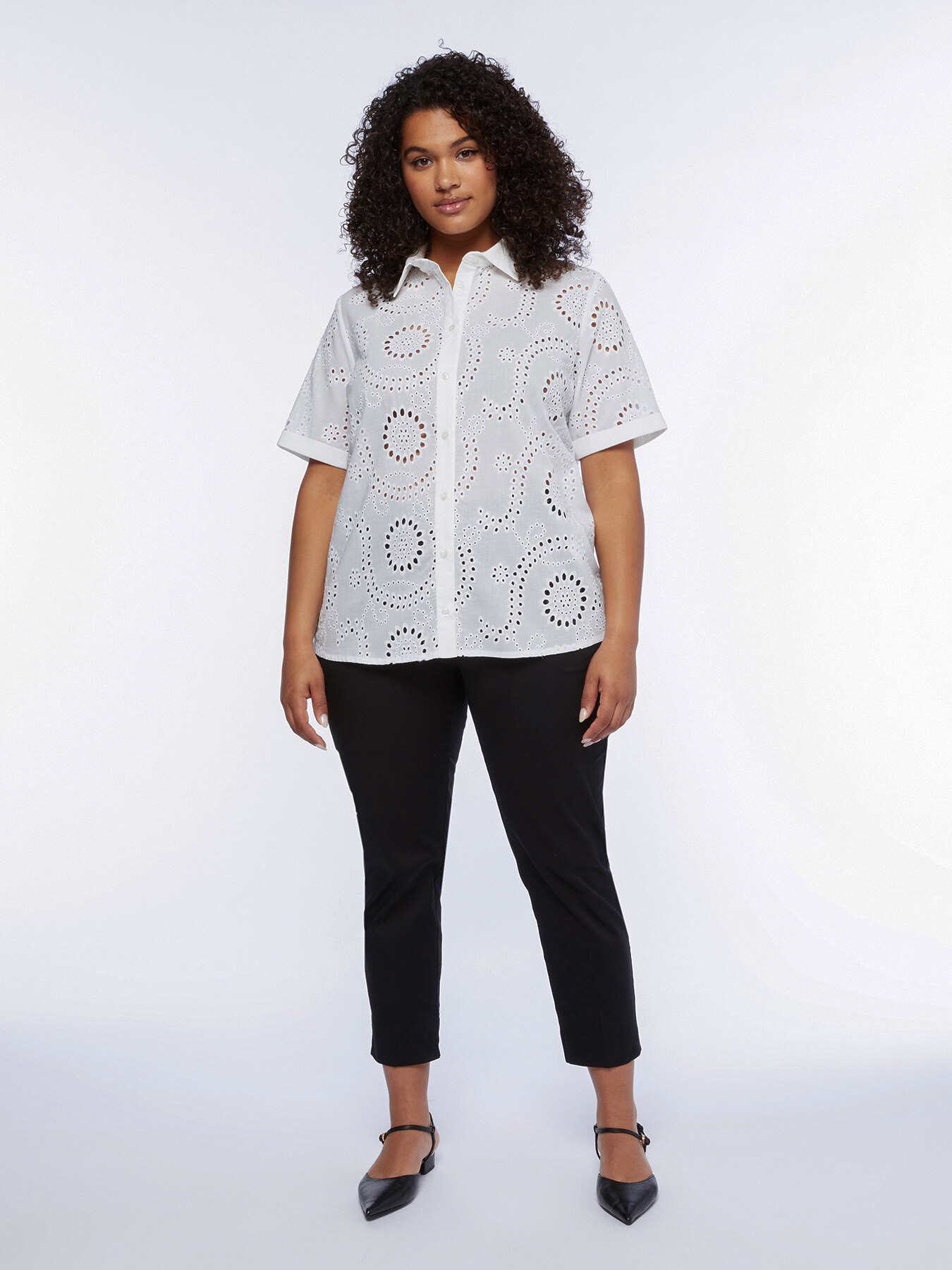 Camicia in sangallo image number 2