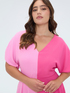 Langes Color-Block-Kleid image number 4