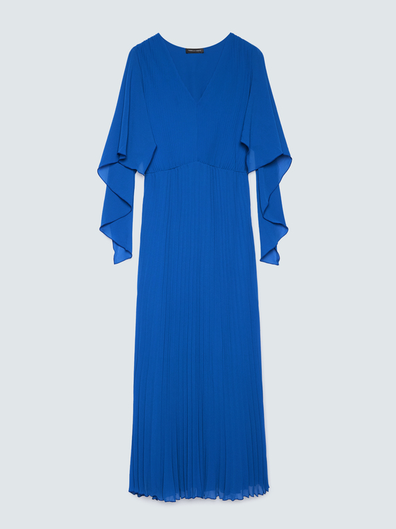 DREAM dress in pleated georgette