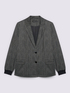 Blazer with contrast cuffs image number 5