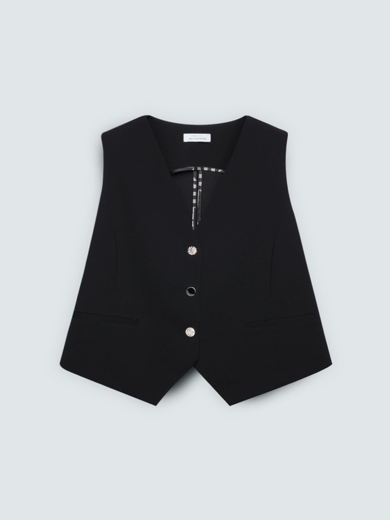 Gilet in tessuto stretch image number 4