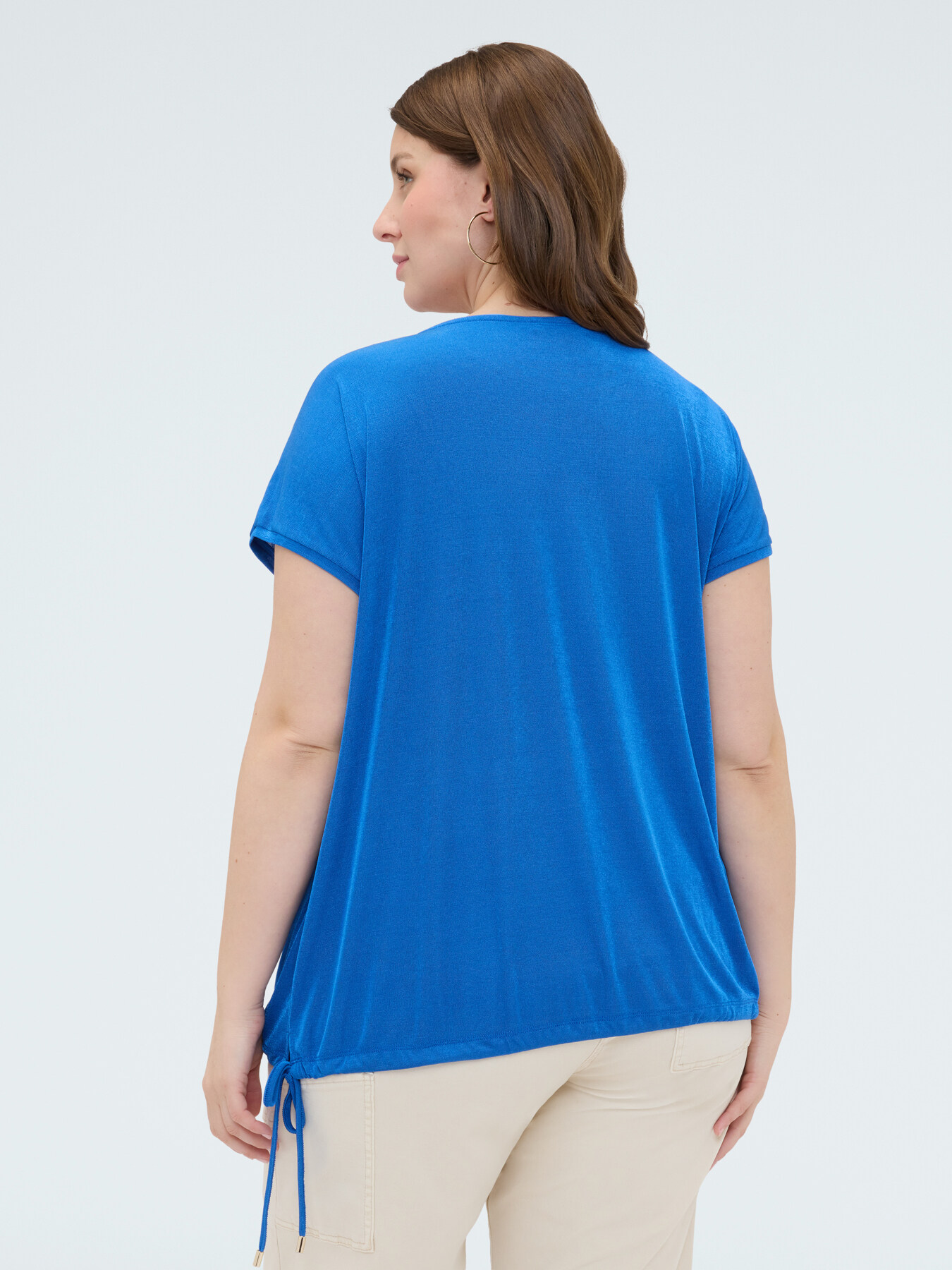 Jersey t-shirt with drawstring image number 1