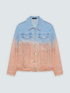 D&eacute;grad&eacute; denim jacket image number 1