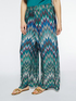 Printed beach trousers image number 1