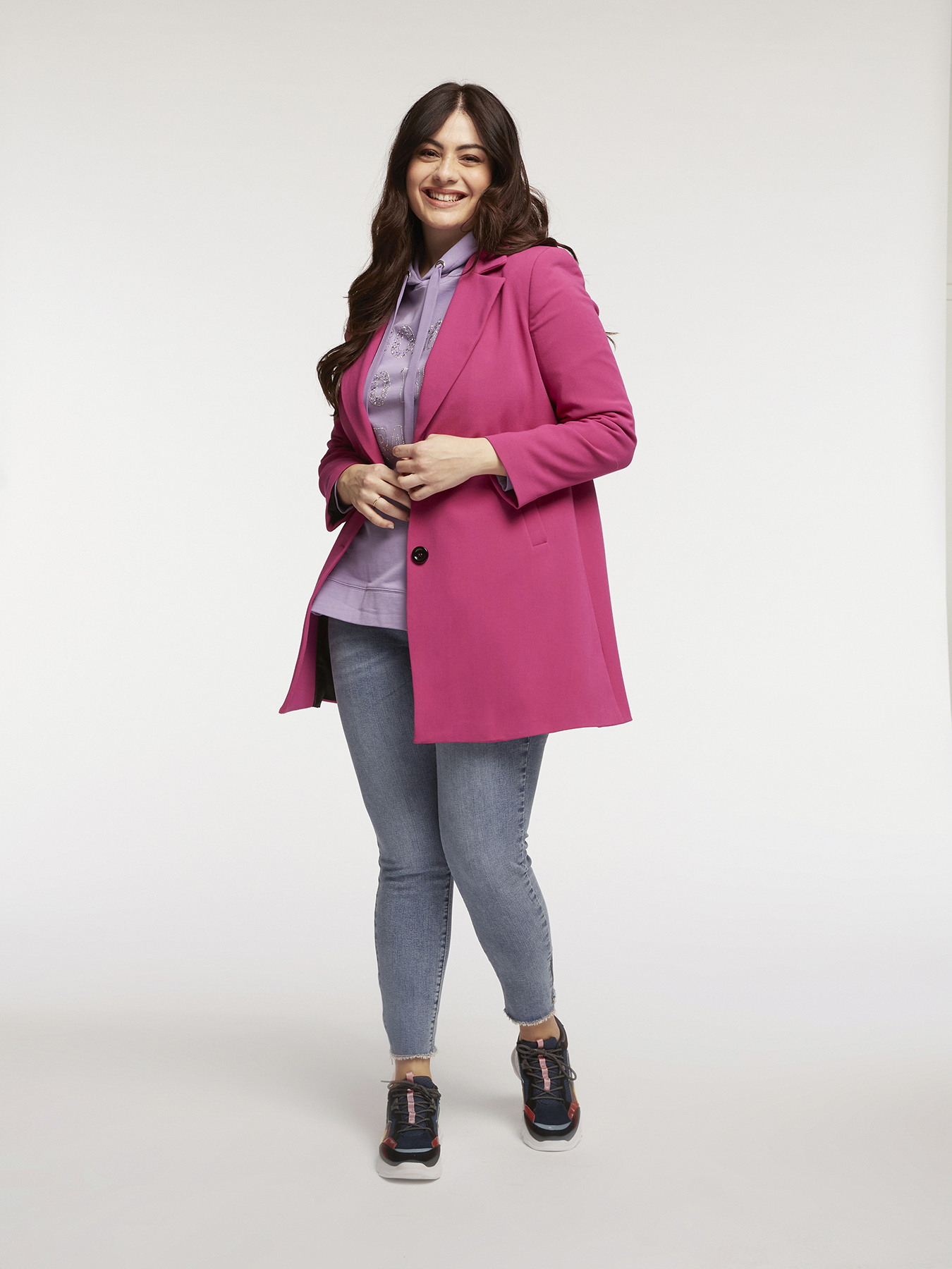 Jeggings con zip al fondo Smart Denim Collection image number 0
