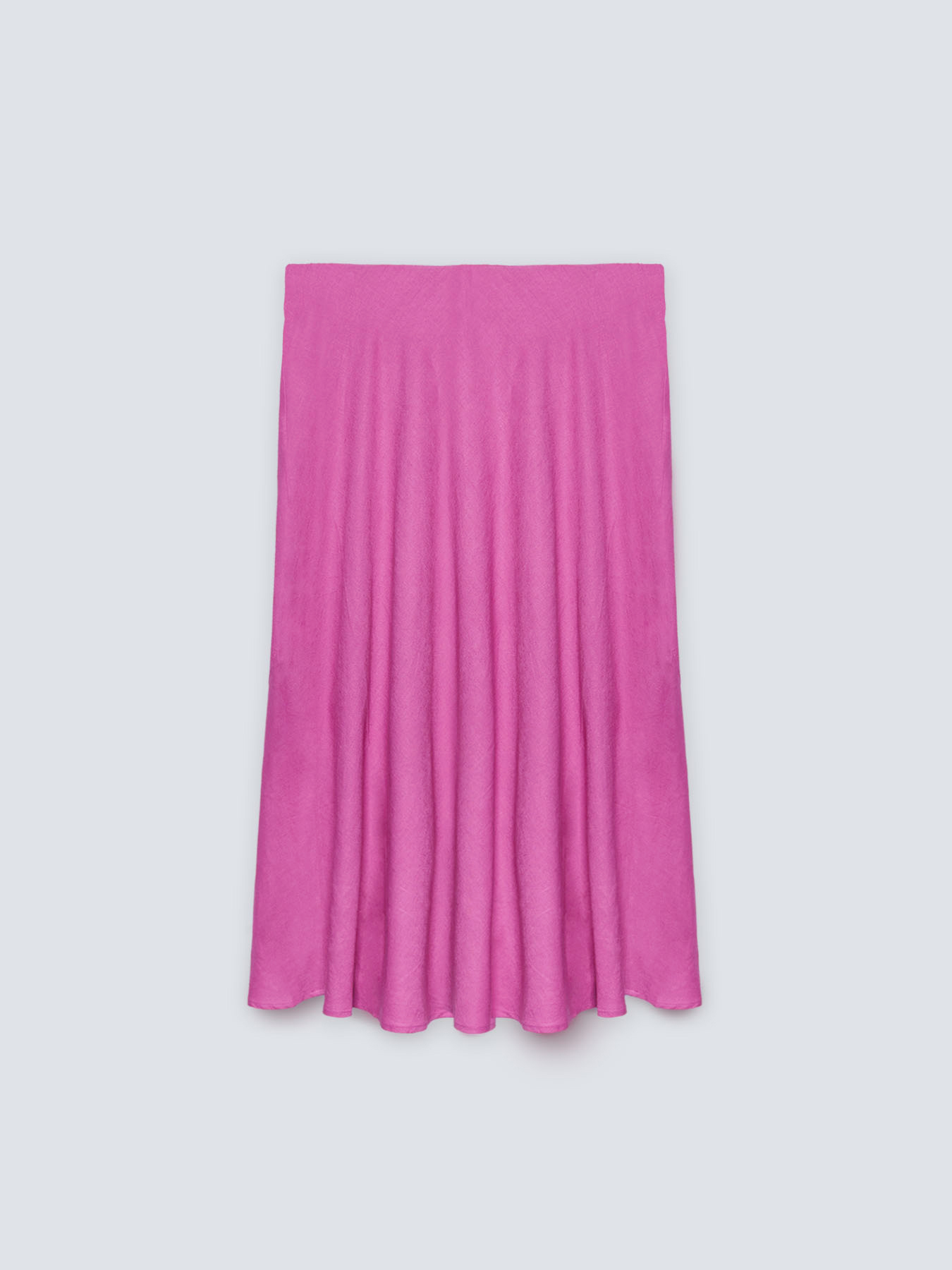 Gonna in lino e viscosa image number 4