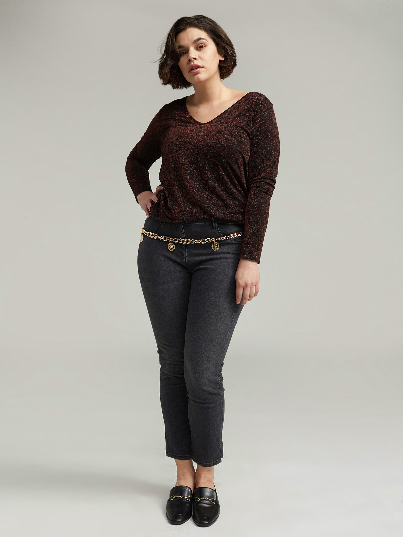 Lurex-T-Shirt image number 2