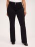 Total black flare jeans image number 2