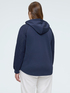 Hoodie with heart-shaped sleeves image number 1