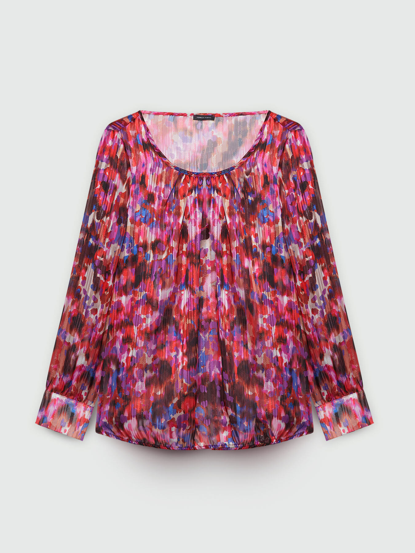 Watercolour print blouse image number 4