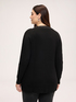 Wool-blend sweater with rhinestone embellishments image number 1