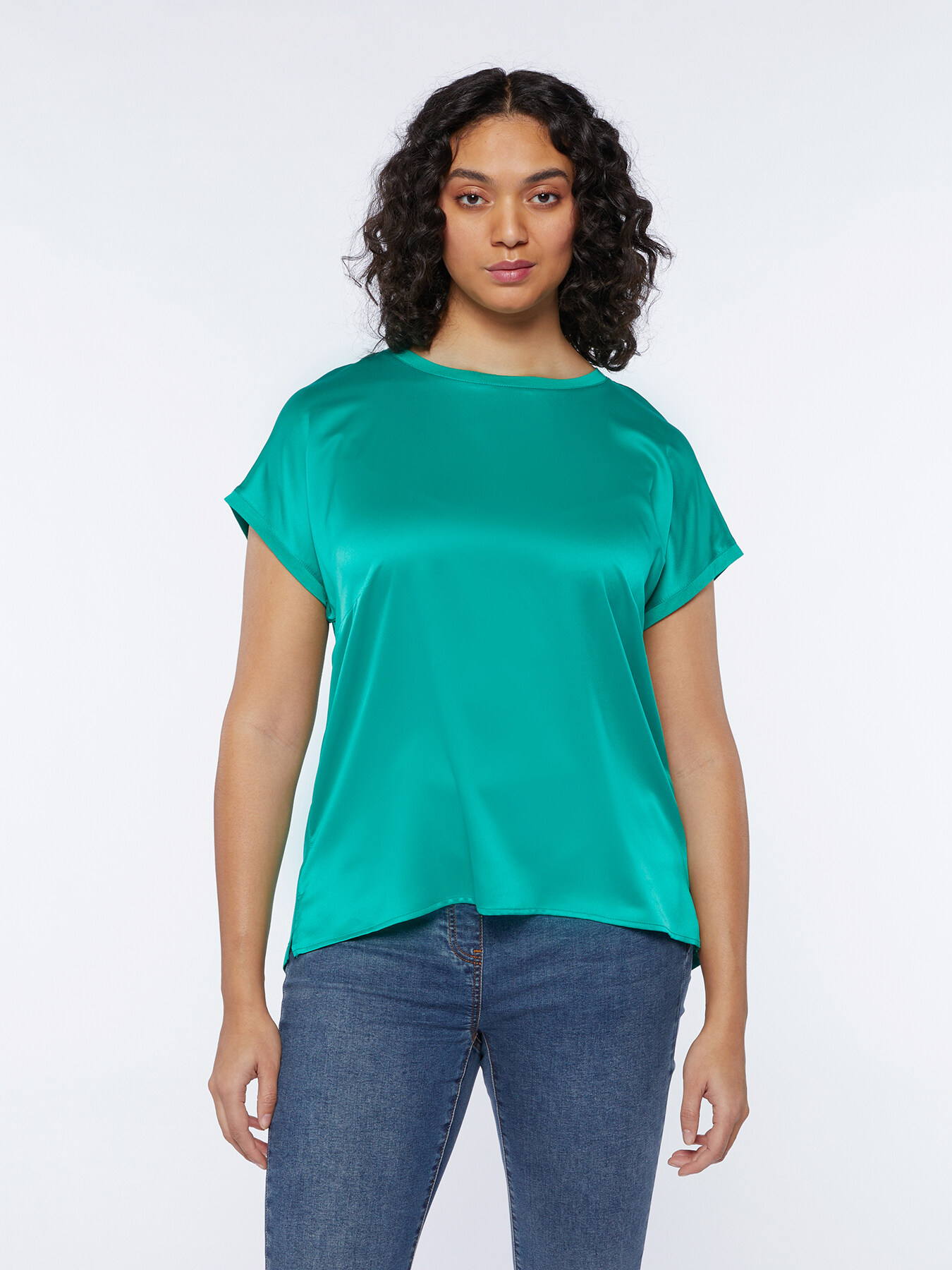 Blusa in raso image number 0