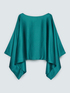 Schultertuch aus Satin mit asymmetrischem Design image number 1