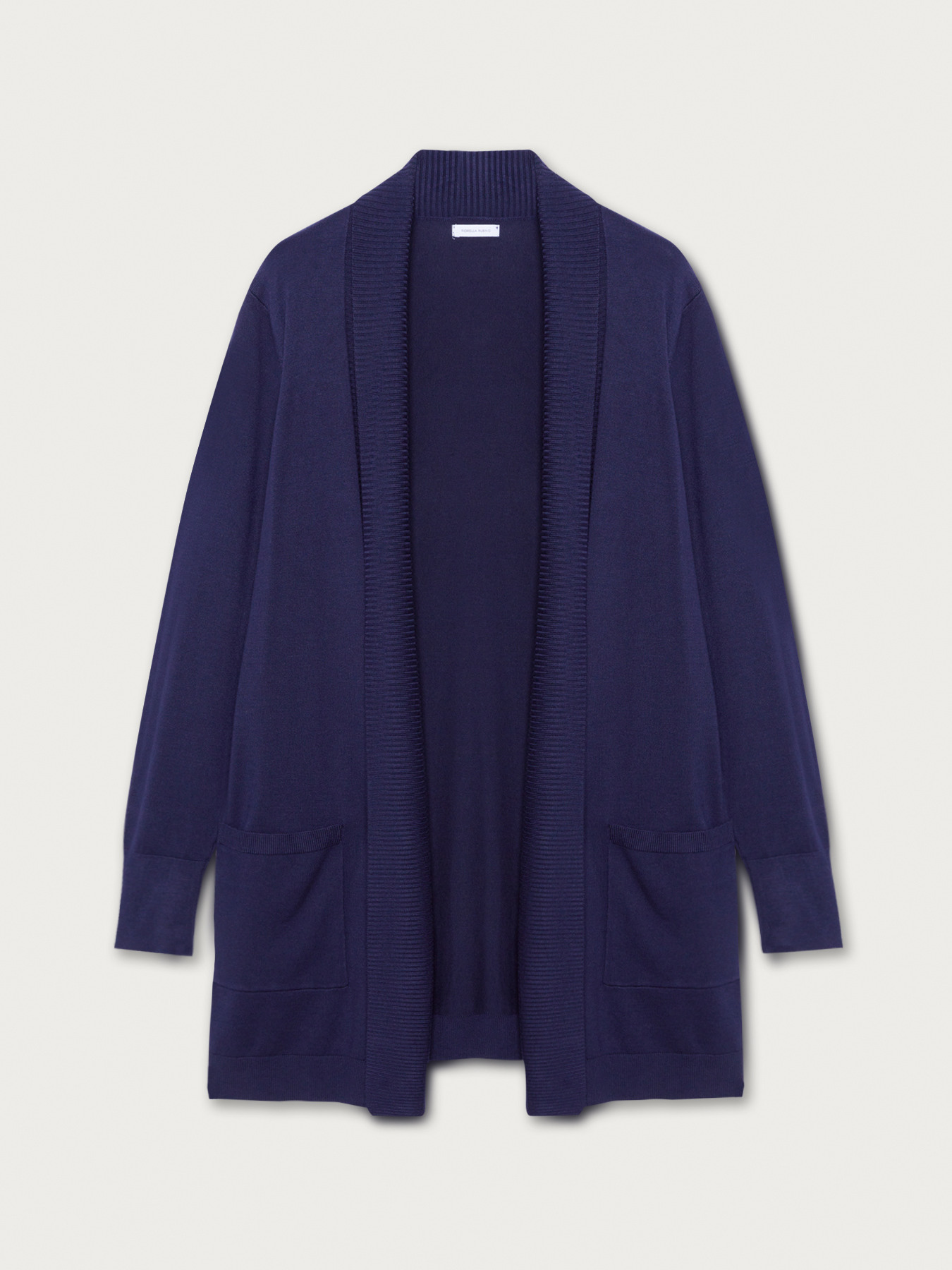 Long soft viscose cardigan image number 3