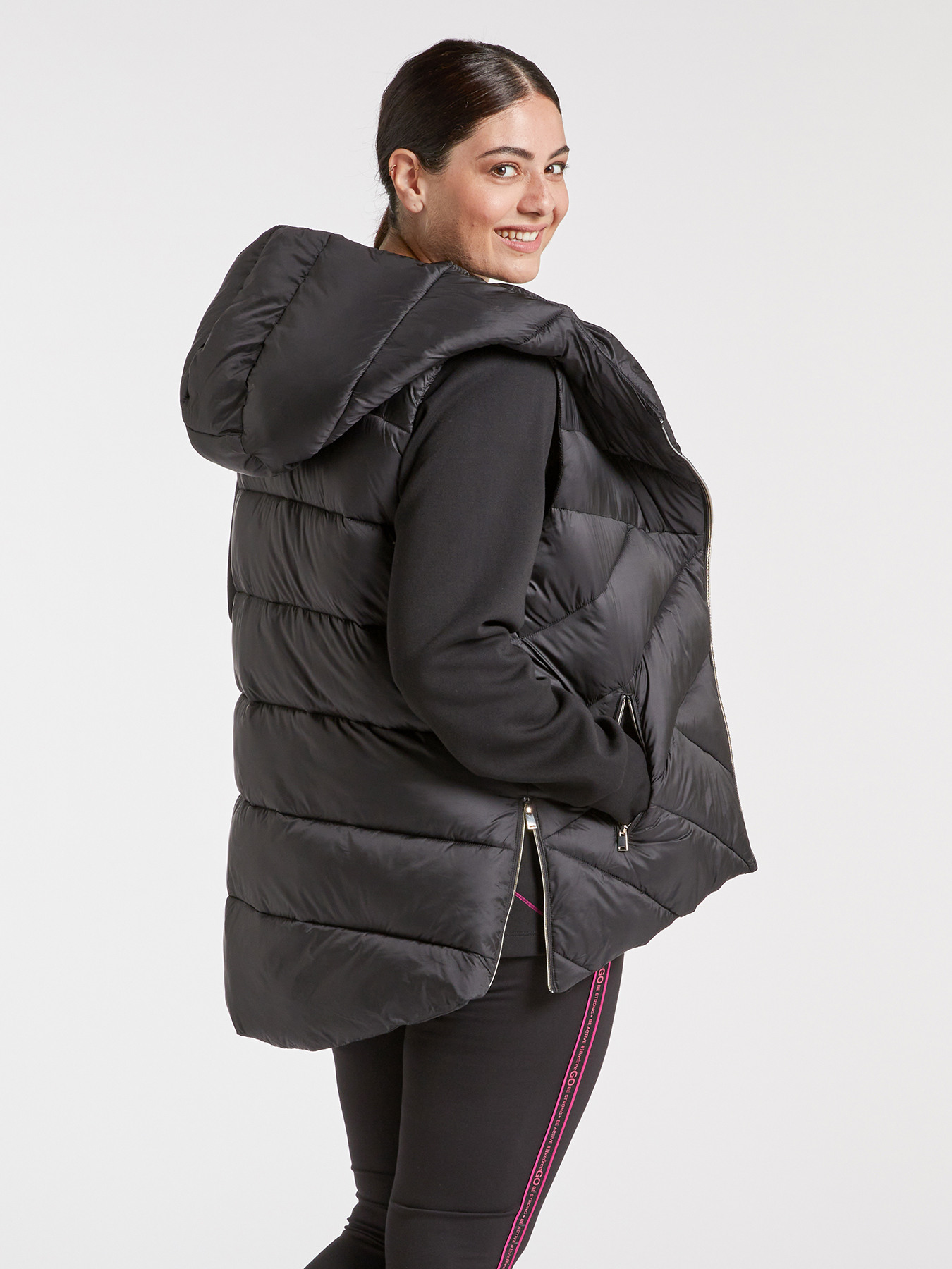 Steppweste mit Kapuze image number 1