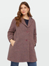 Cappotto jacquard effetto boucl&eacute; image number 0