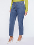 Barrel jeans with front buttons image number 0