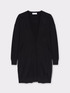 Long open front cardigan image number 3