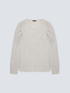 Lurex sweater with small pleats image number 3