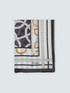 Long scarf with marini&egrave;re print image number 1
