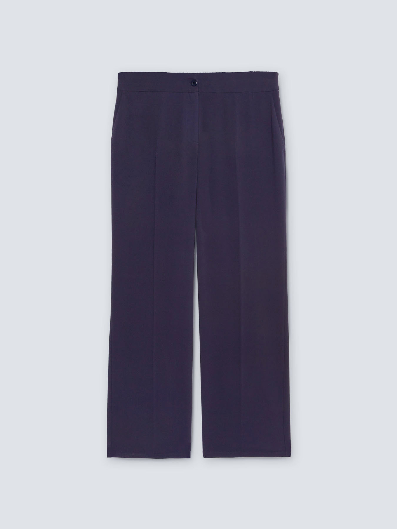 Gerade geschnittene Hose mit schr&auml;g geschnittenen Taschen image number 4