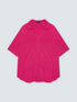 Boxy-Bluse mit Polokragen image number 4