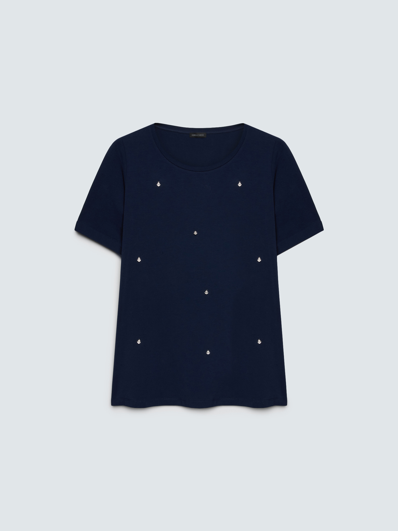 T-Shirt aus Baumwolle mit Charms image number 4