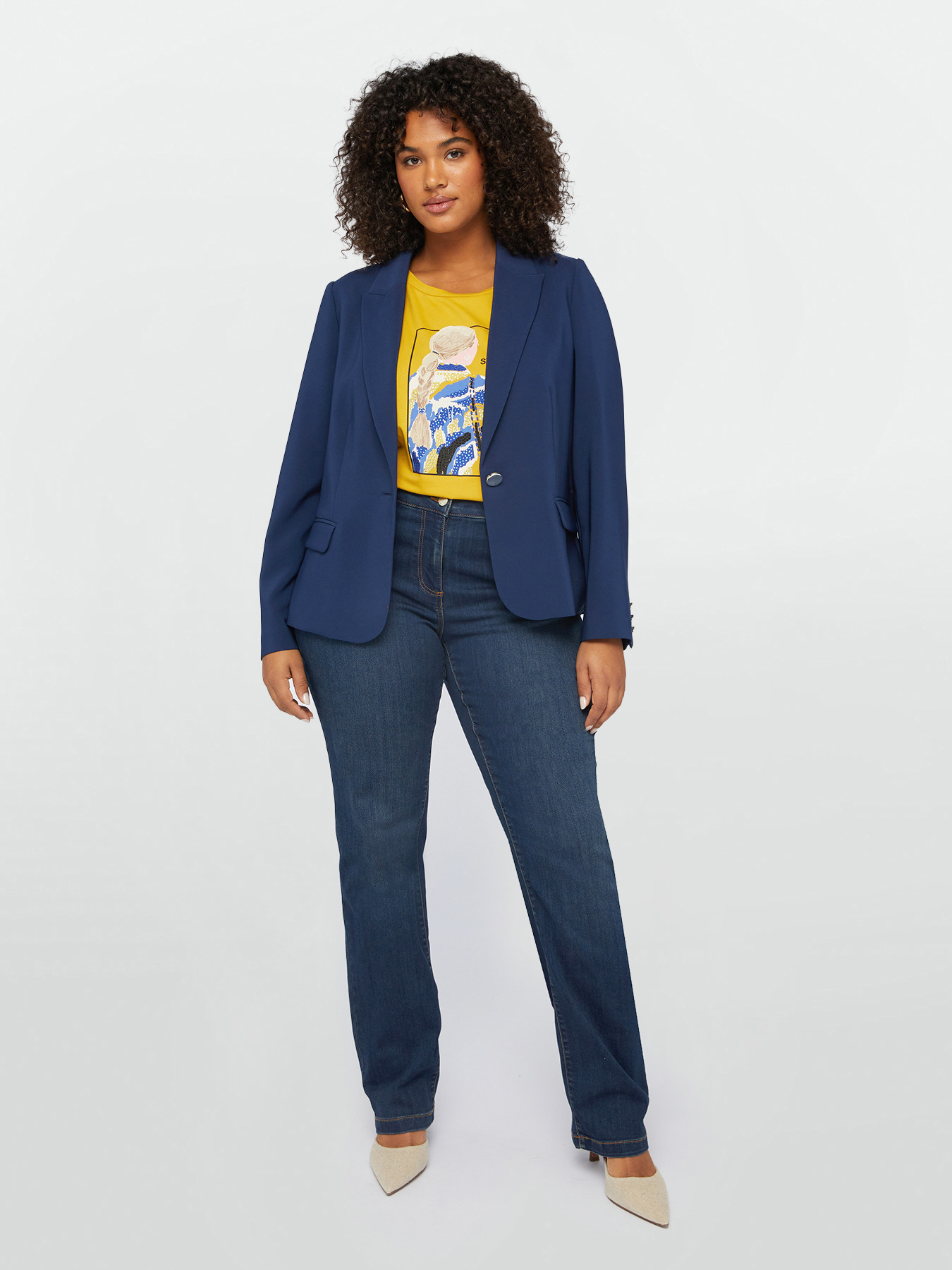 T-Shirt mit Aufdruck image number 2