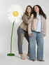 Biker puffer jacket with asymmetric closure image number 4