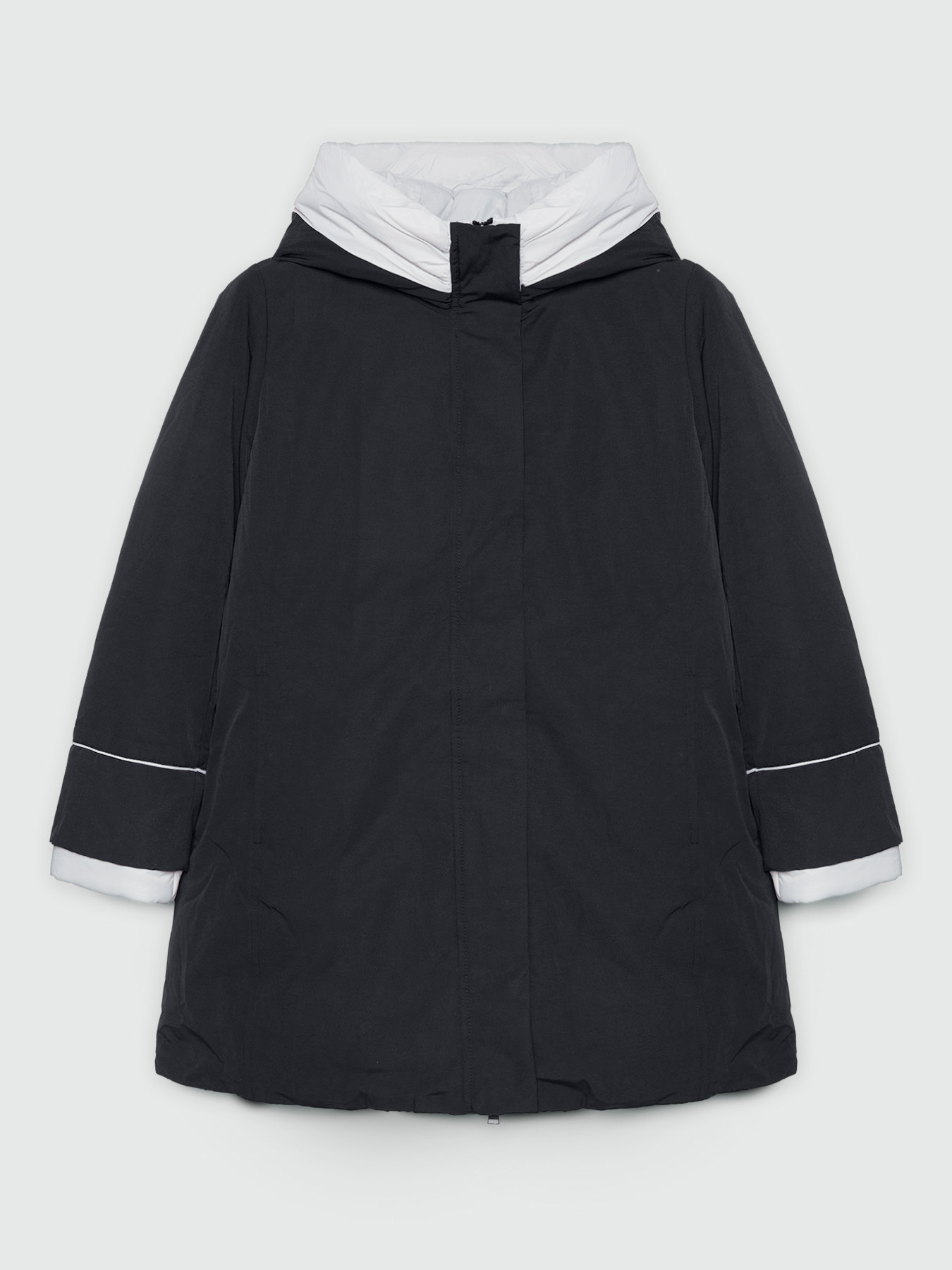 Piumino bicolore con imbottitura in Sorona&reg; Aura image number 4