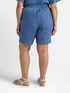 Pantaloni corti in lino e jersey di cotone image number 1