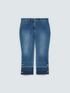 Kick Flare Jeans mit ausgefranstem Saum image number 4