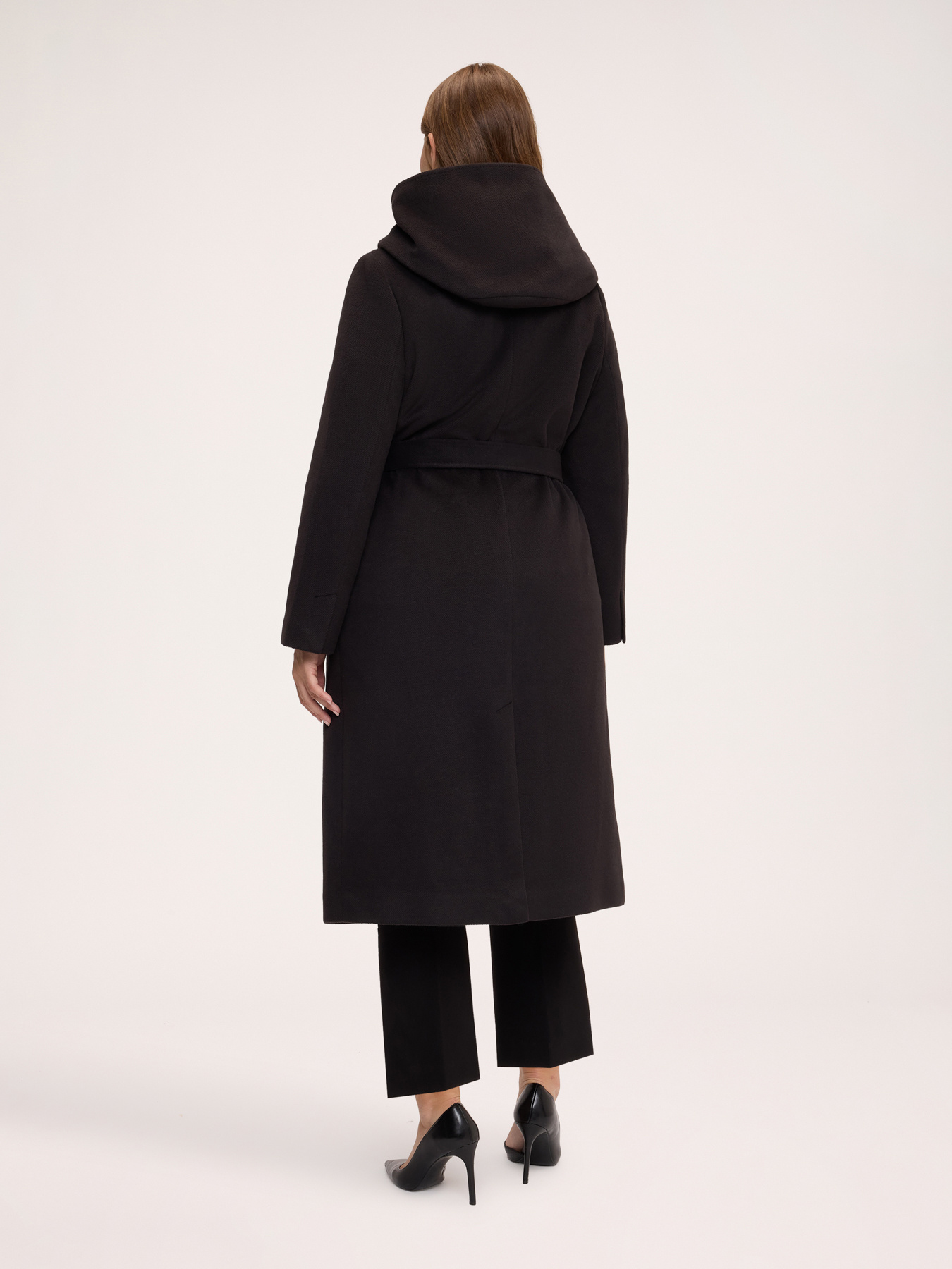 Long coat with hood image number 1