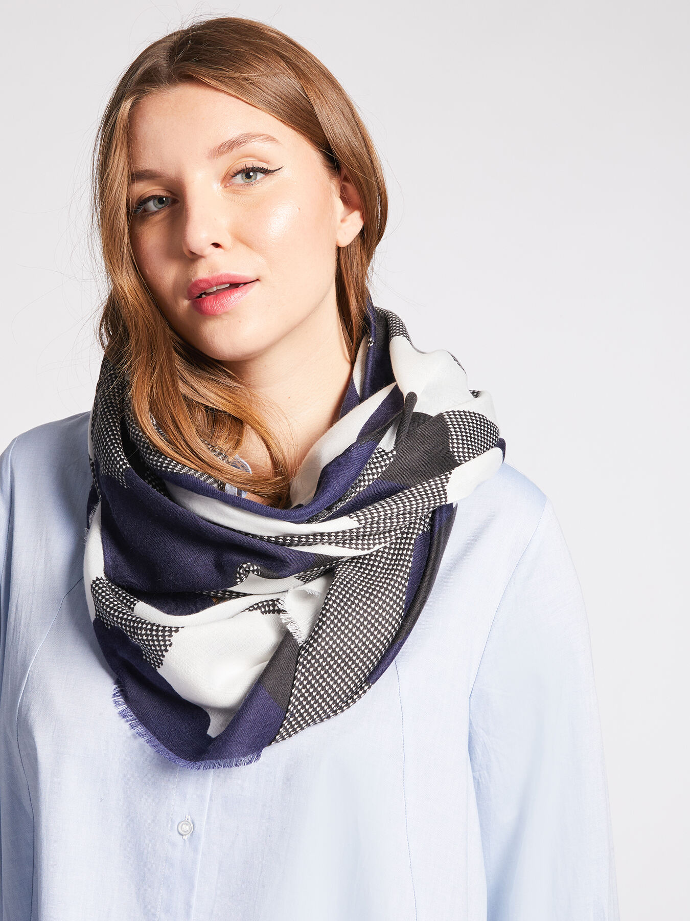 Sciarpa stampa camouflage image number 0