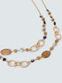 Necklace with beads and charms image number 2