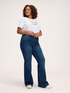Jeans Flare lavado azul image number 5