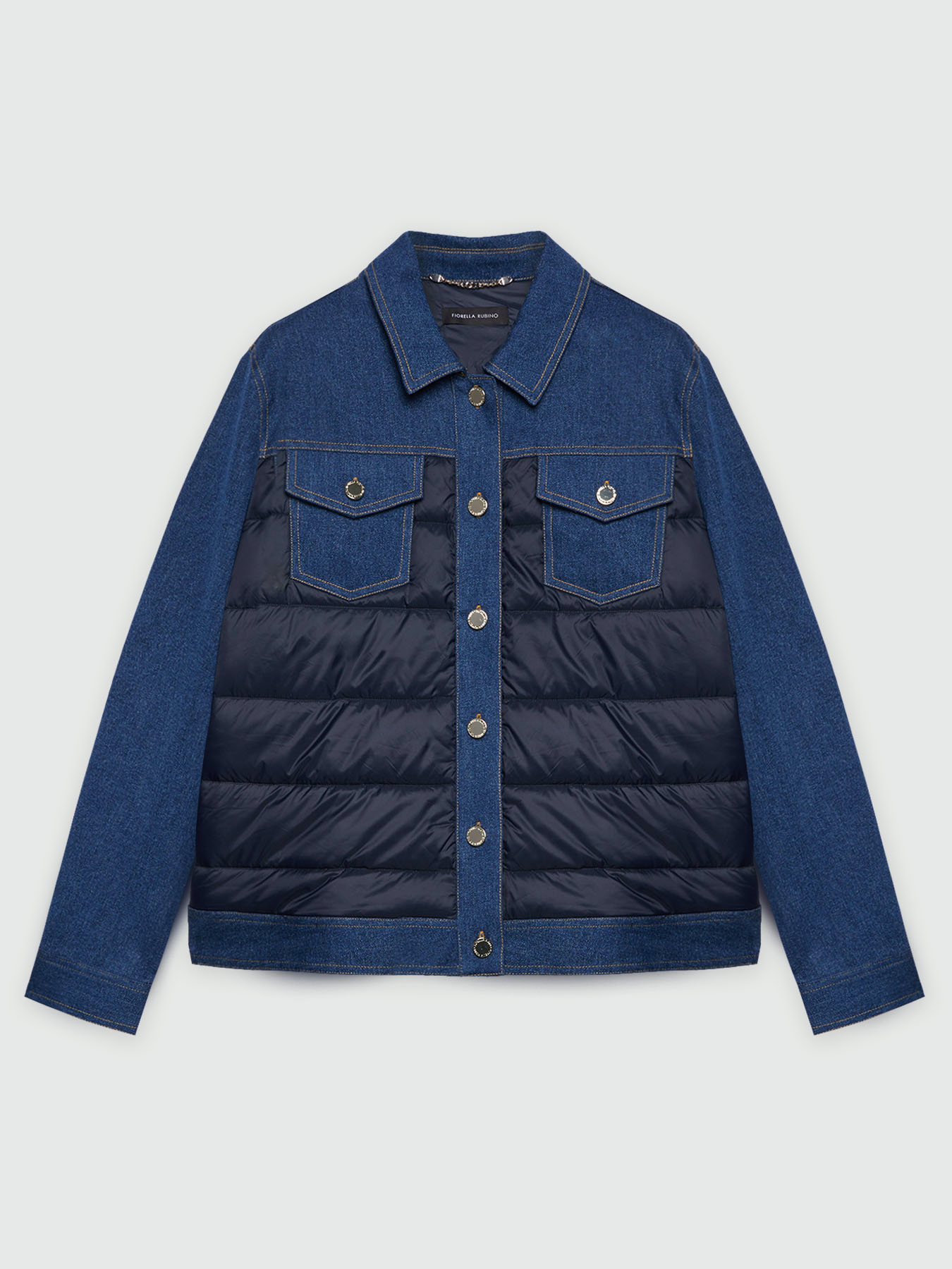 Chaqueta bimaterial con relleno de Sorona&reg; Aura image number 4