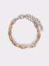 Bracciale a catena bicolor image number 0