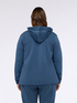 Open hoodie with floral embroidery image number 1